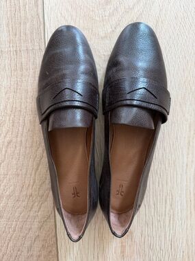 Frye Leather Slip-On Loafers